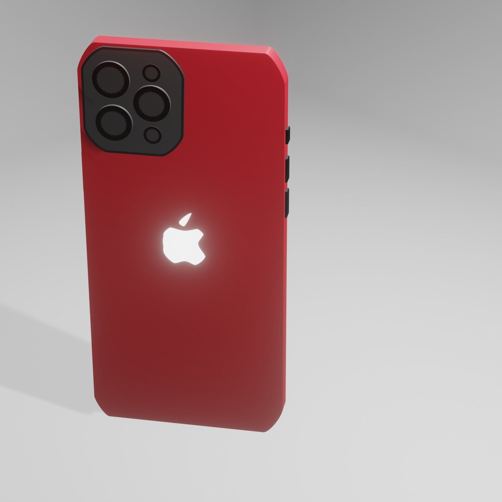 Apple Phone 3D model_16