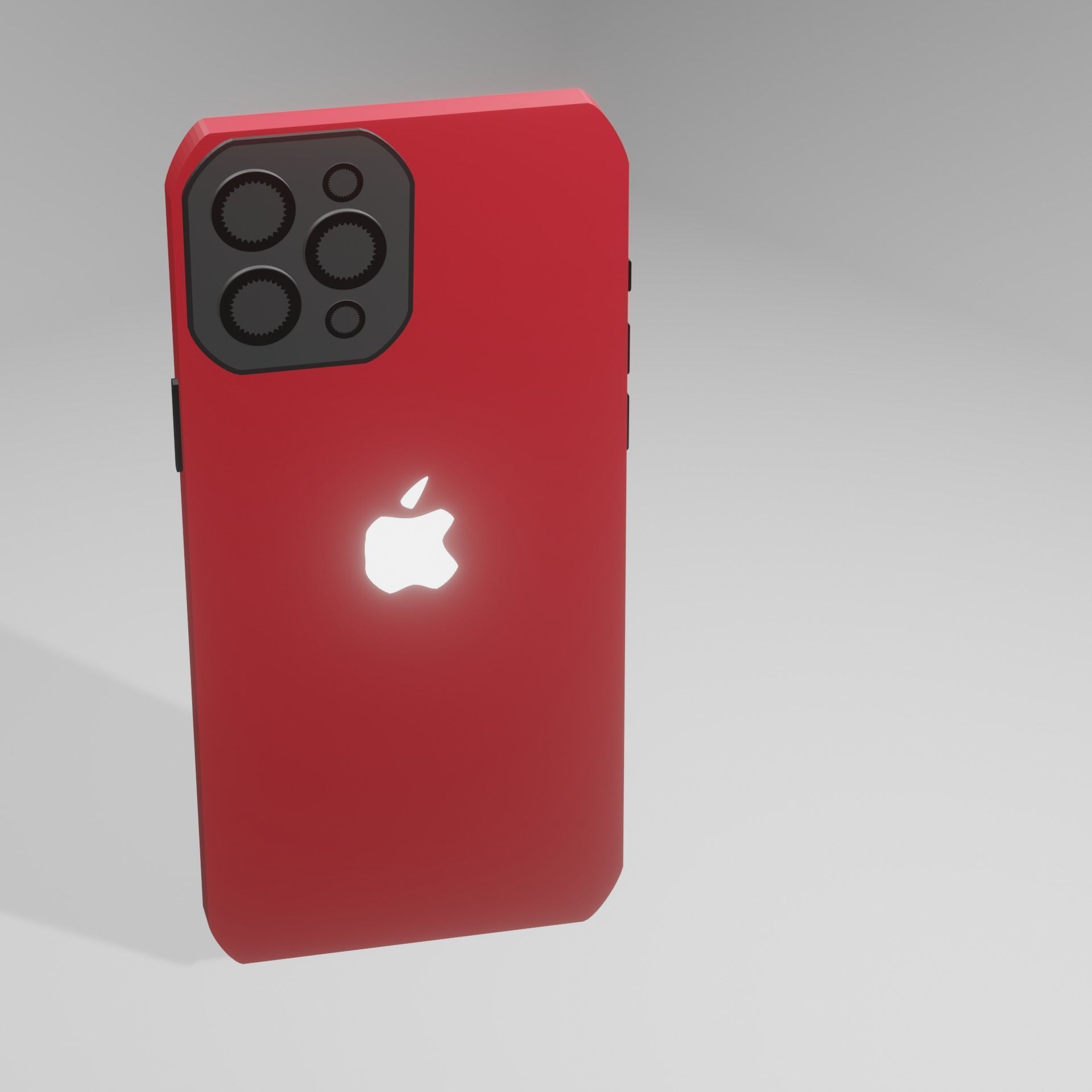 Apple Phone 3D model_17