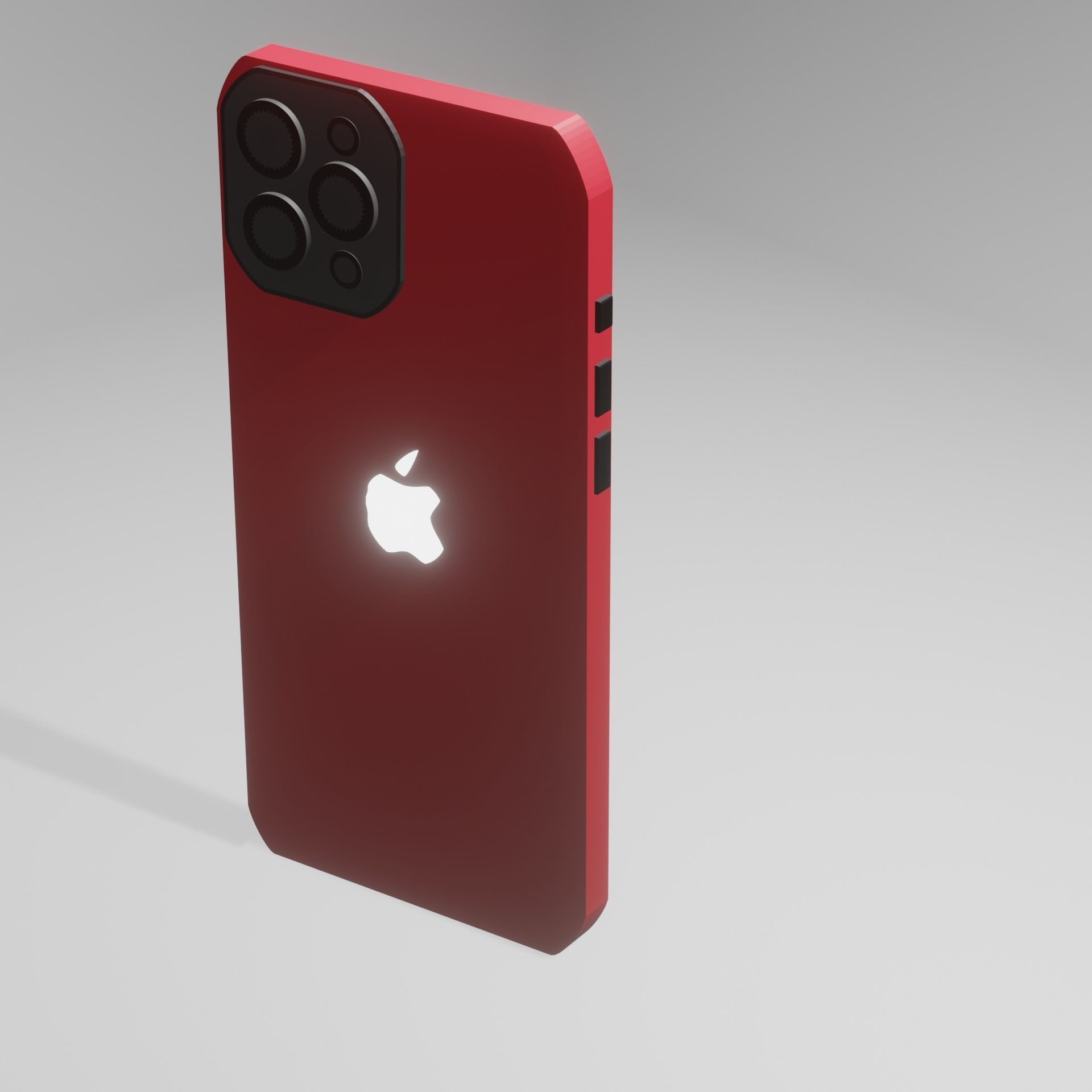 Apple Phone 3D model_15