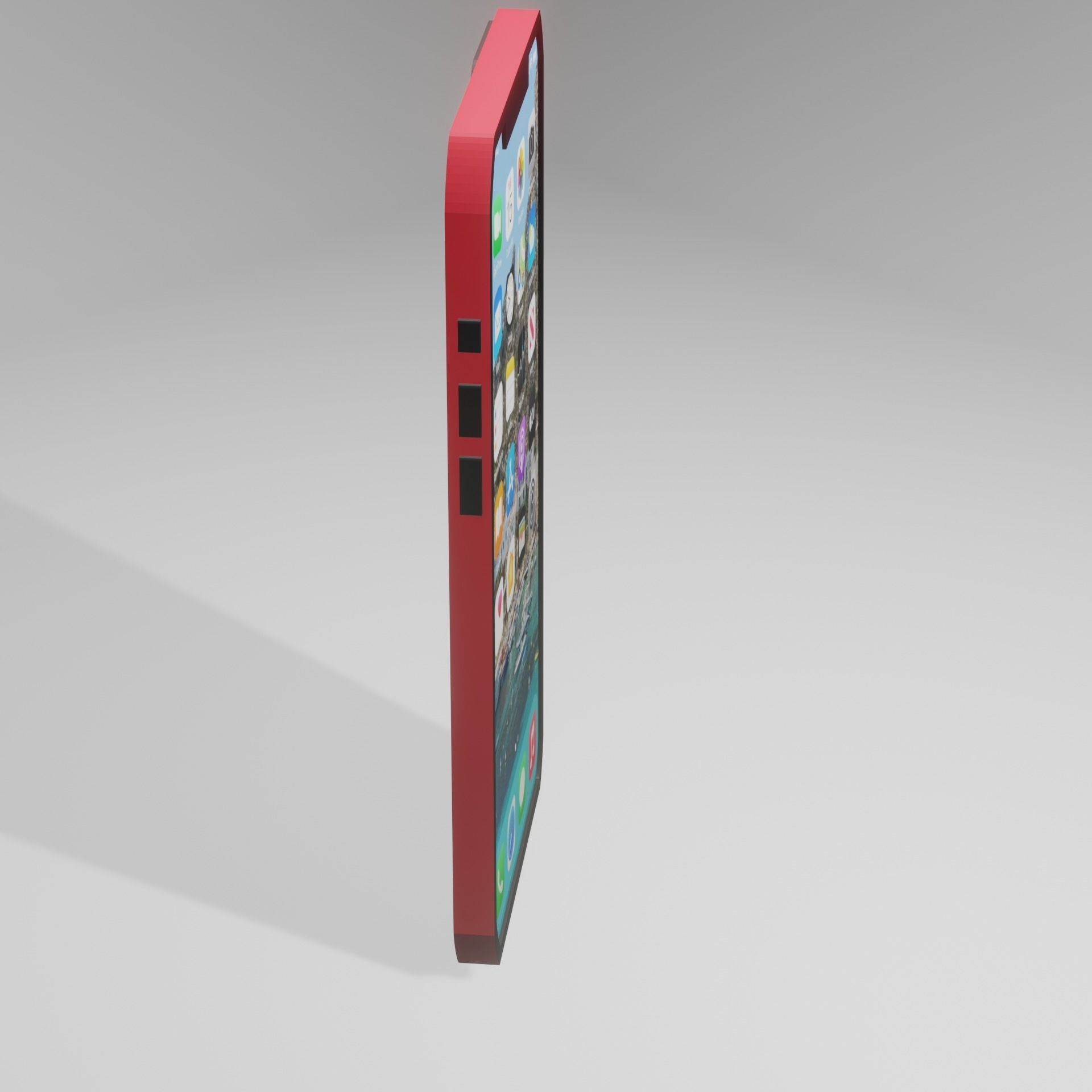 Apple Phone 3D model_12