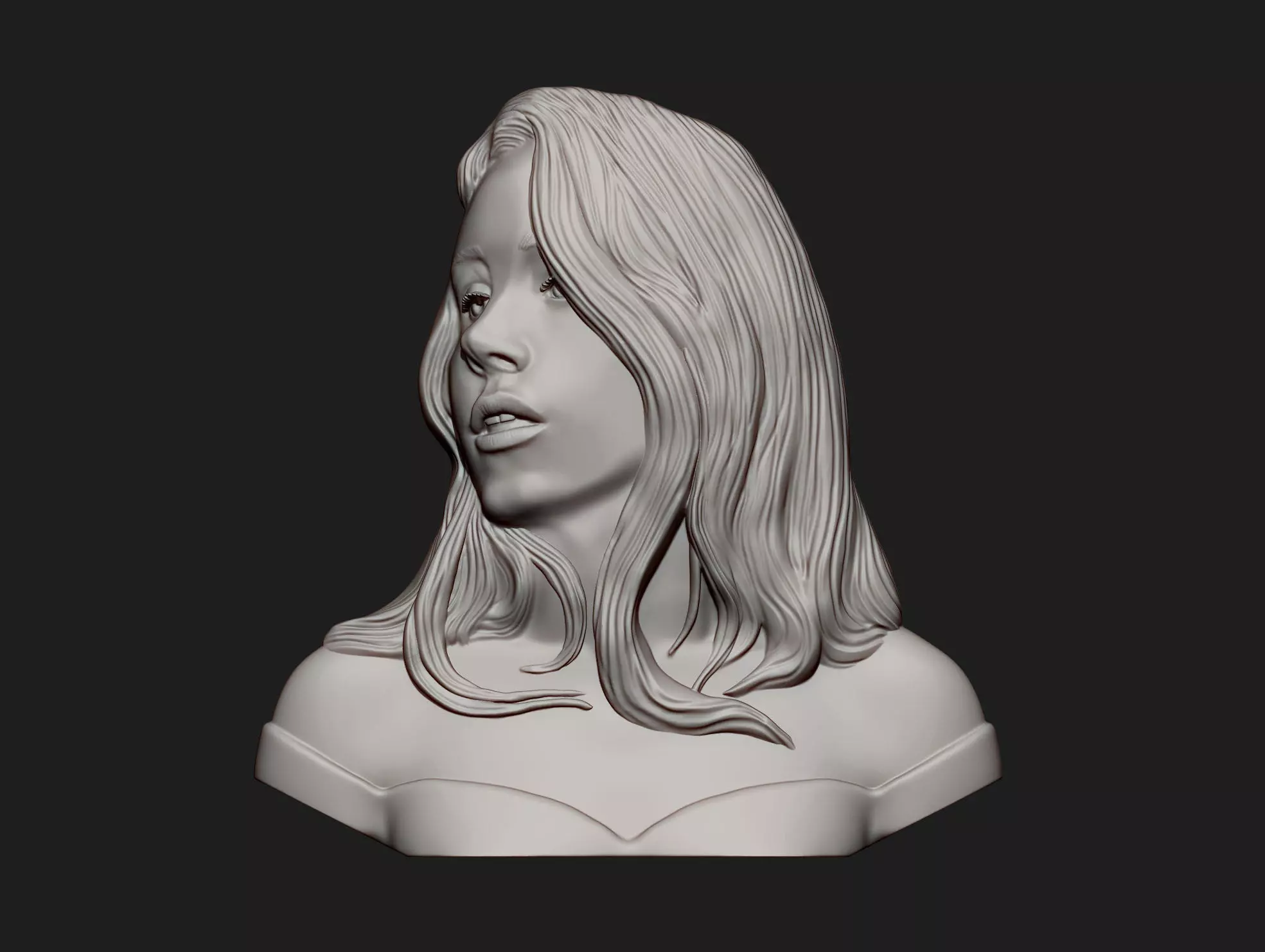 Lana Del Rey 3D print model_0