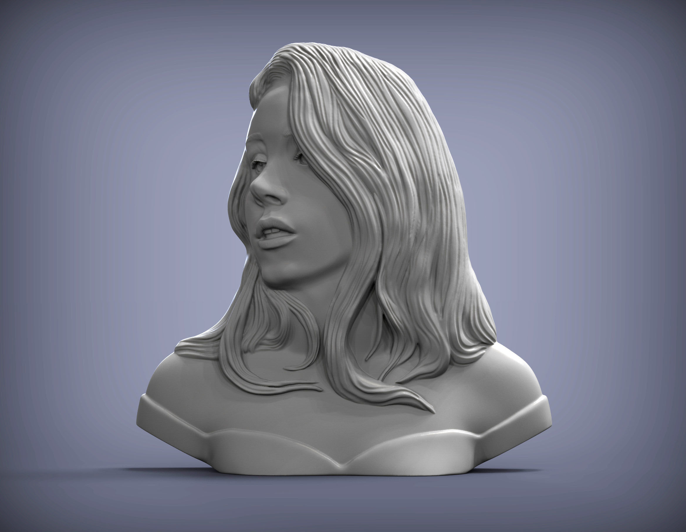 Lana Del Rey 3D print model_1