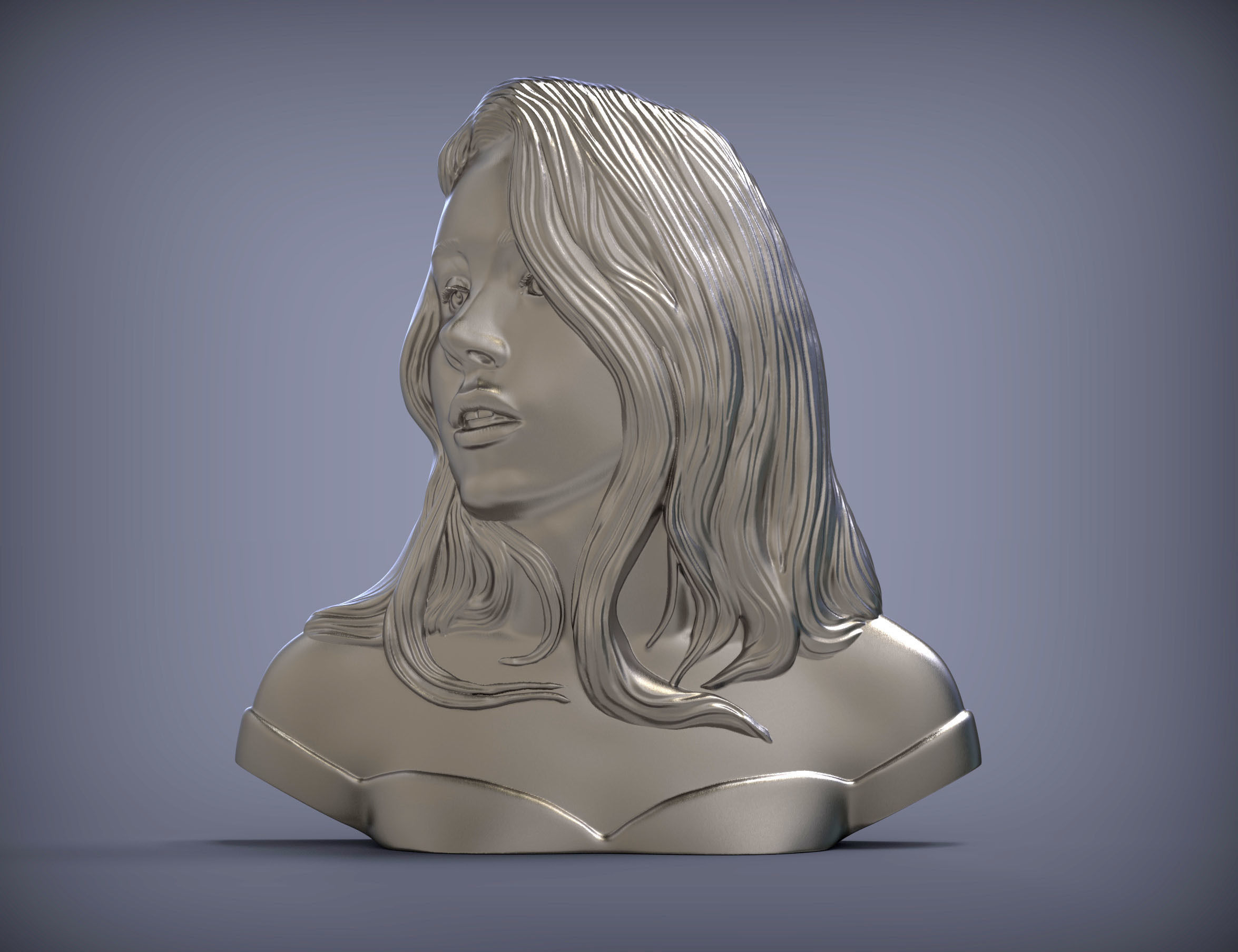 Lana Del Rey 3D print model_6