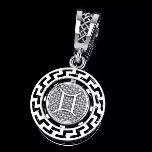Zodiac  Pendant Gemini