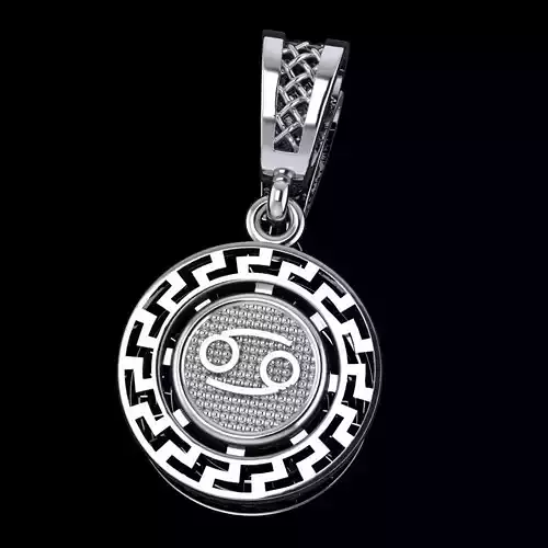 Zodiac Pendant Cancer