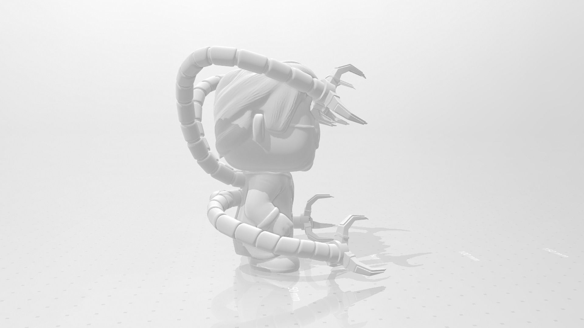 Doctor Octopus - Spider Man - Chibi Funko Style 3D print model_13
