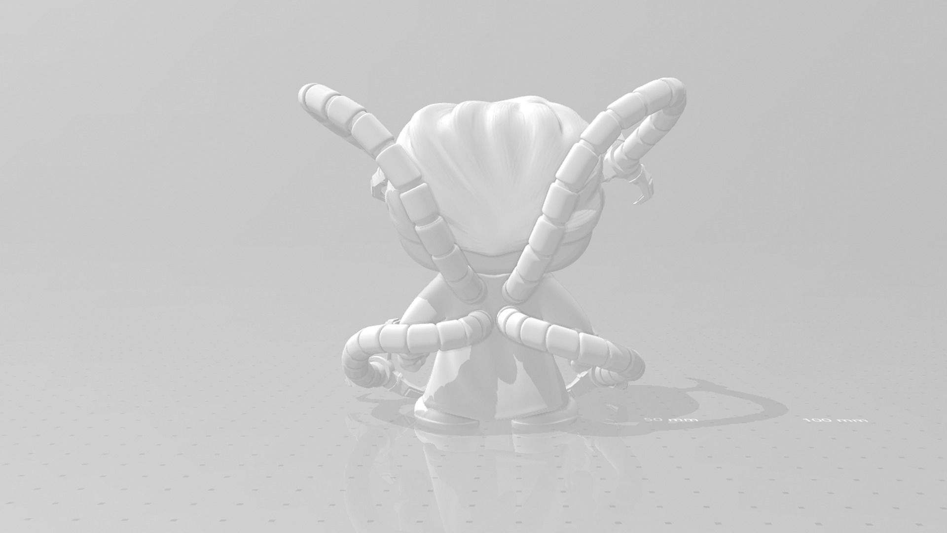 Doctor Octopus - Spider Man - Chibi Funko Style 3D print model_14