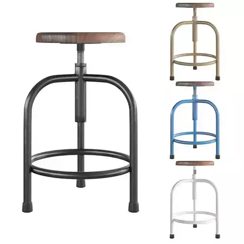 201G Tabouret By Adico 3D model