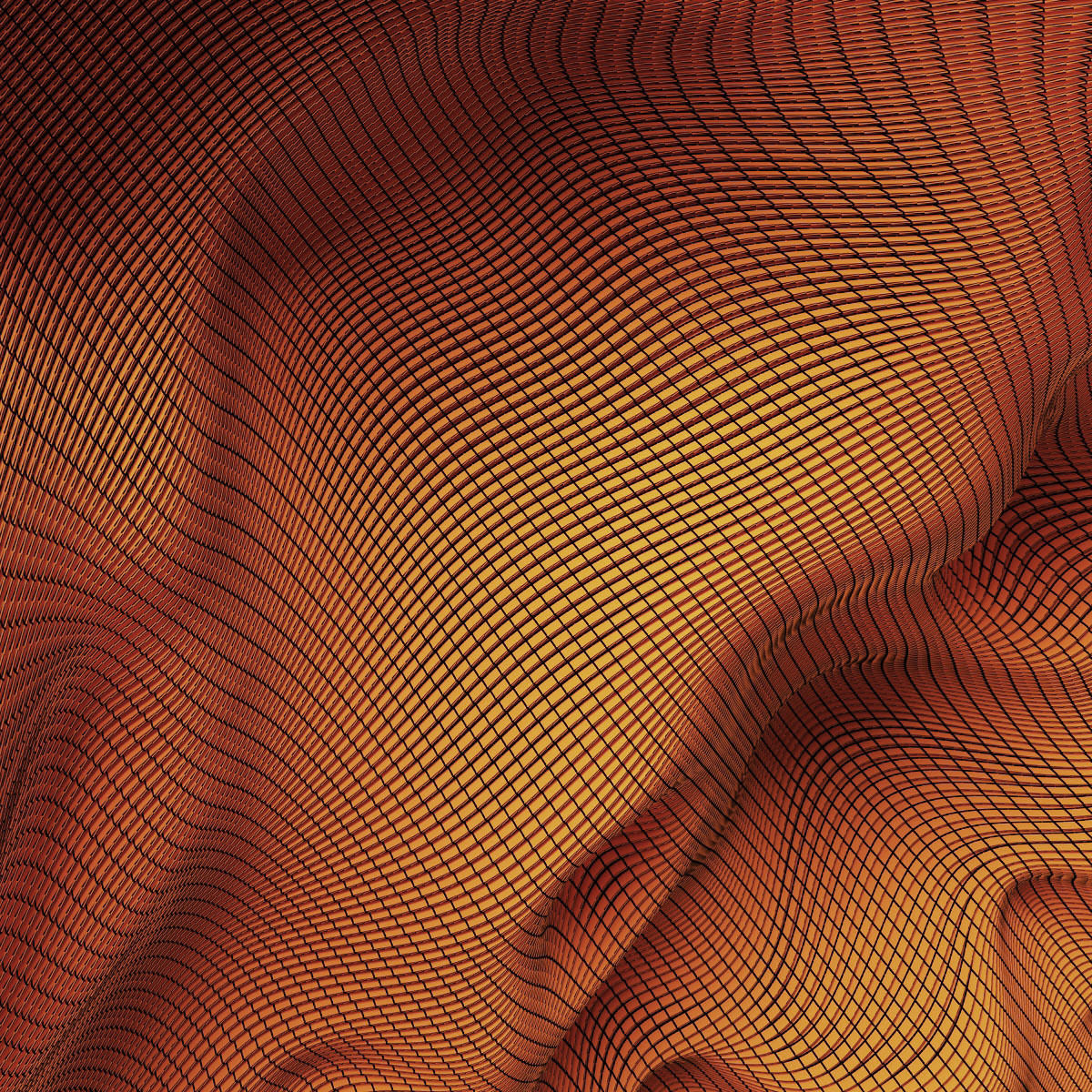 Parametric big ceiling wood n1 3D model_7