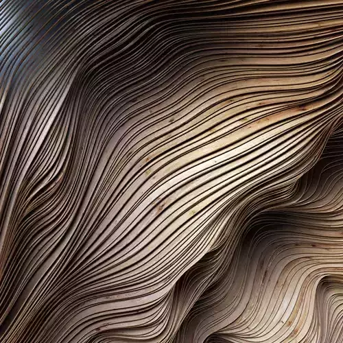 Parametric big ceiling wood n1