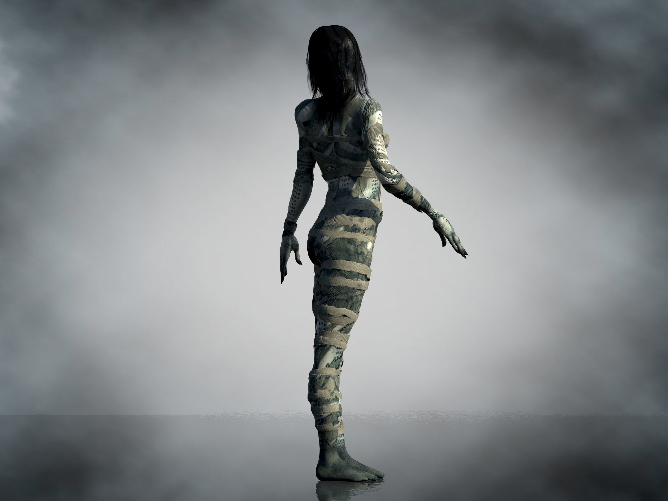 Ahmanet Low-poly 3D model_13