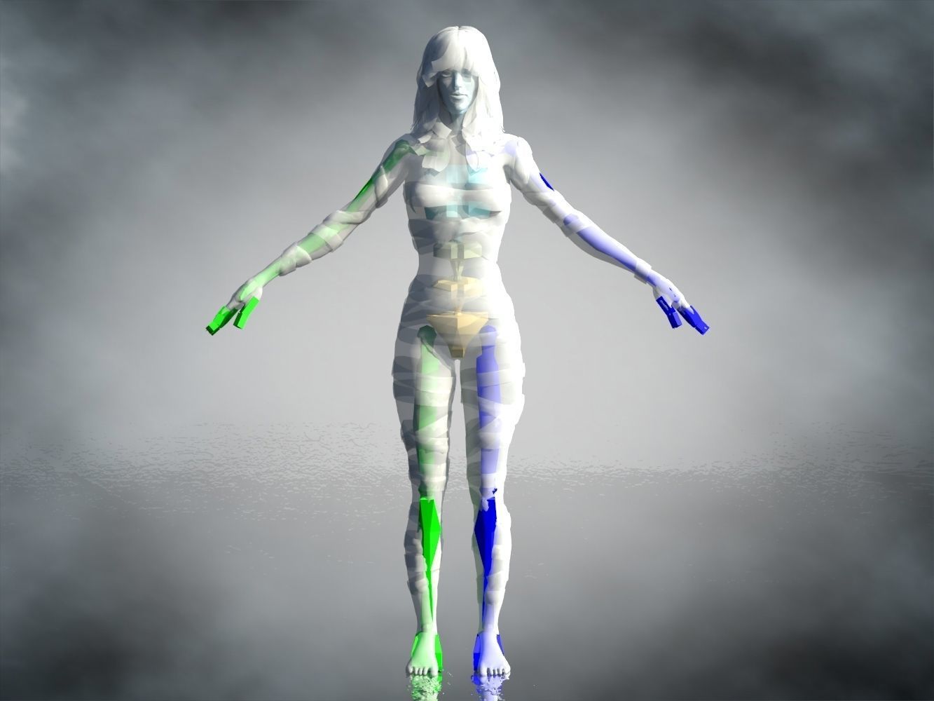 Ahmanet Low-poly 3D model_19