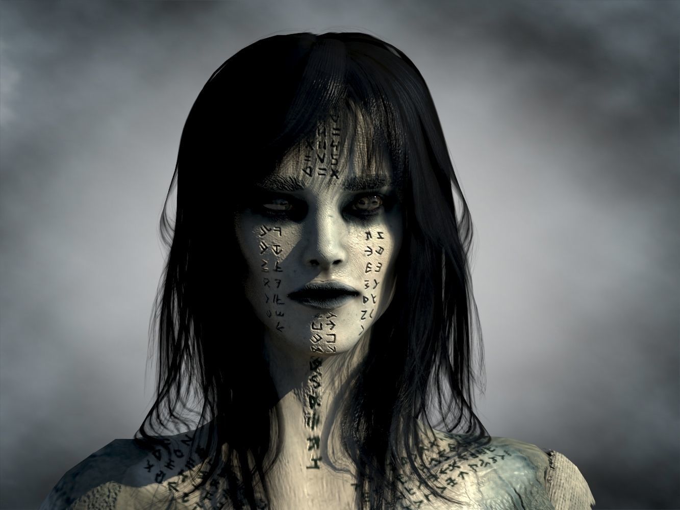 Ahmanet Low-poly 3D model_14