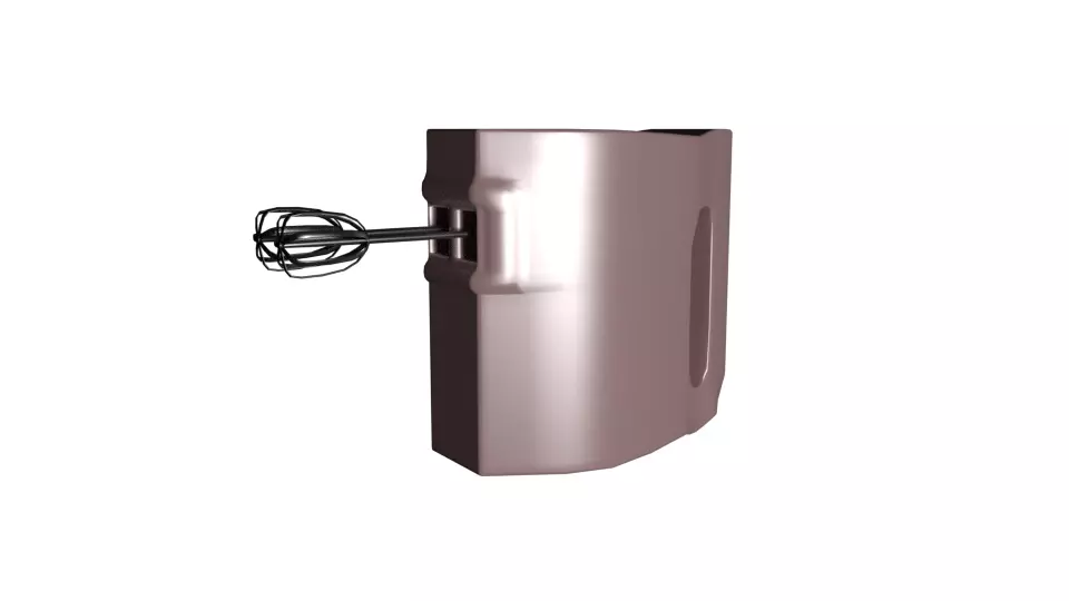 mixer kitchen appliance Free 3D model_0