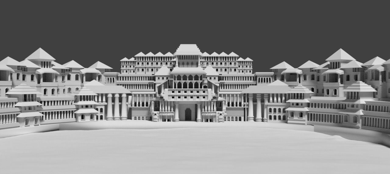 New palace 3D model_2