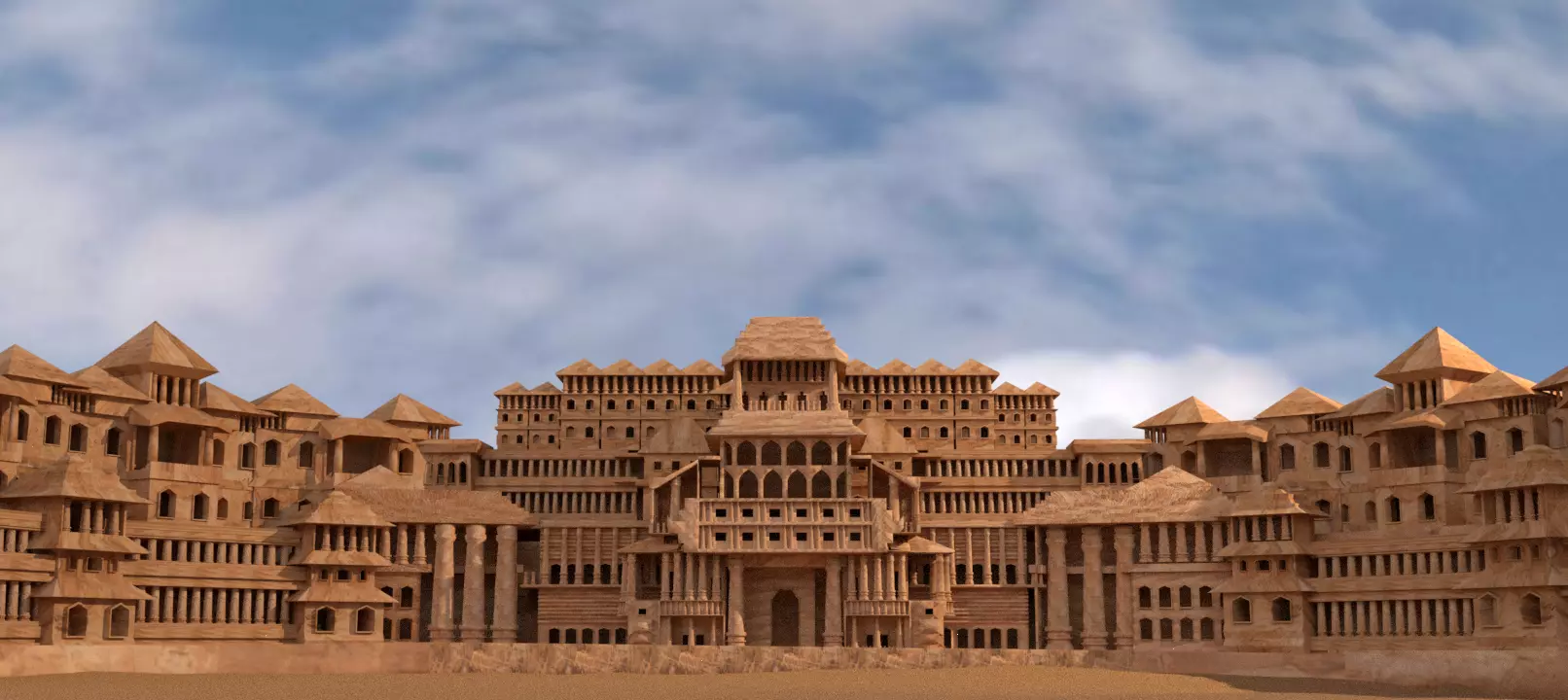 New palace 3D model_0