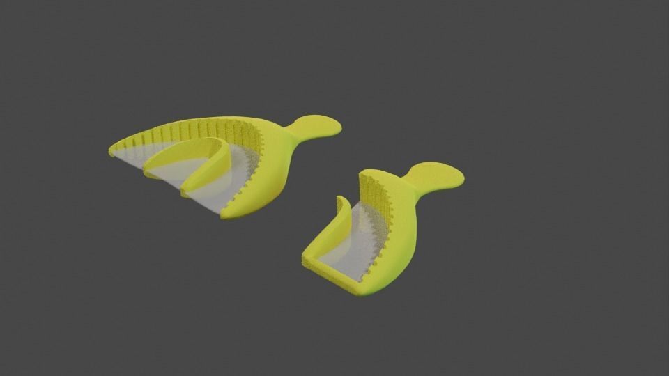 Bite tray - dental impression 3D model_2