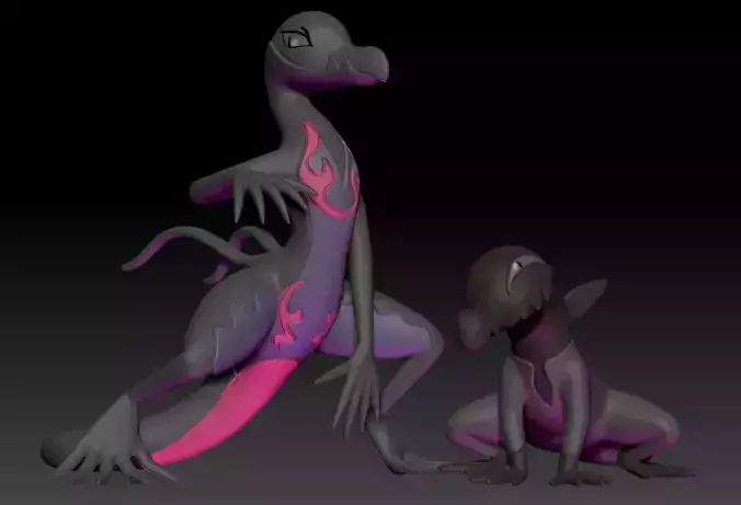 Pokemon Salandit Salazzle