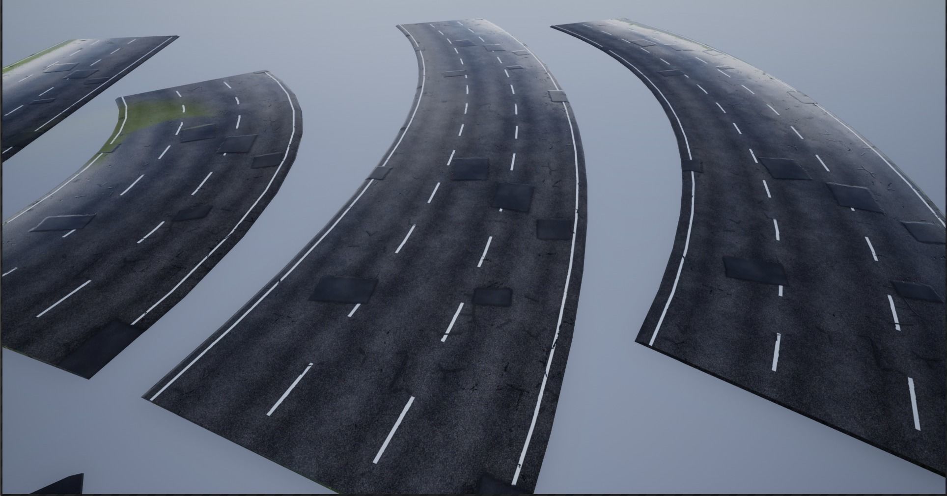 PBR 4K-2K Three-Lane Modular Highway Collection _12