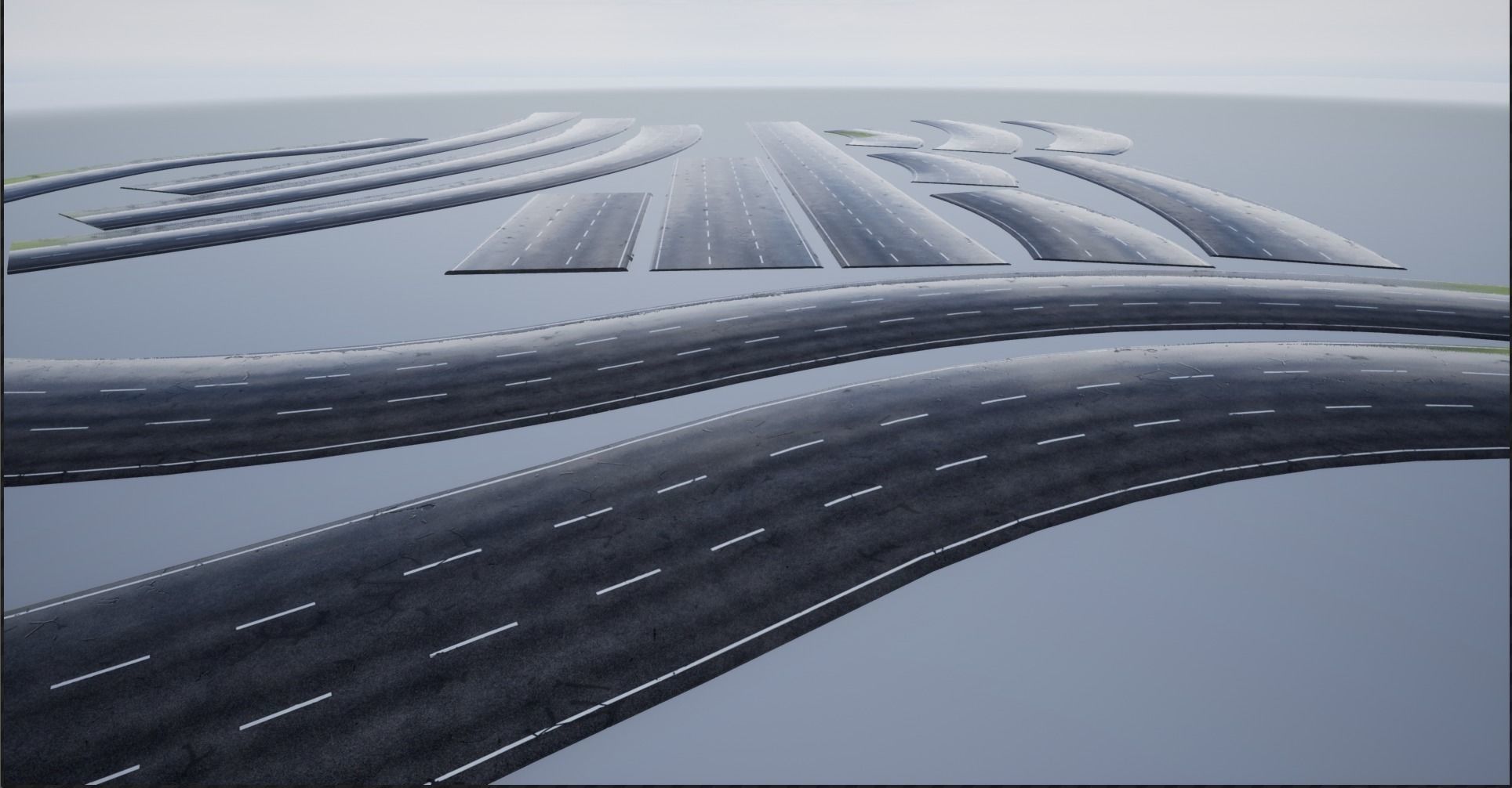 PBR 4K-2K Three-Lane Modular Highway Collection _17