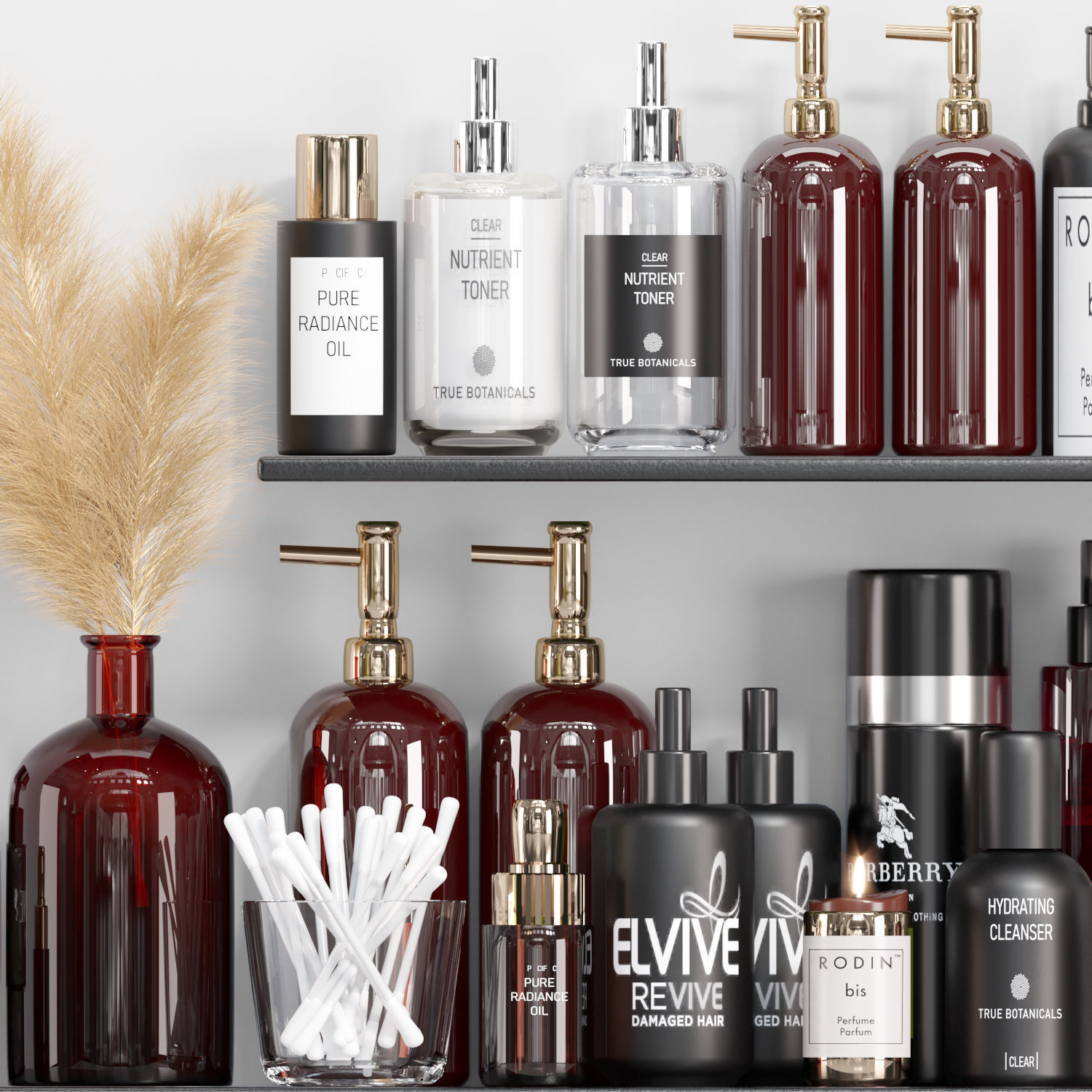 bathroom accessories 11 3D model_2