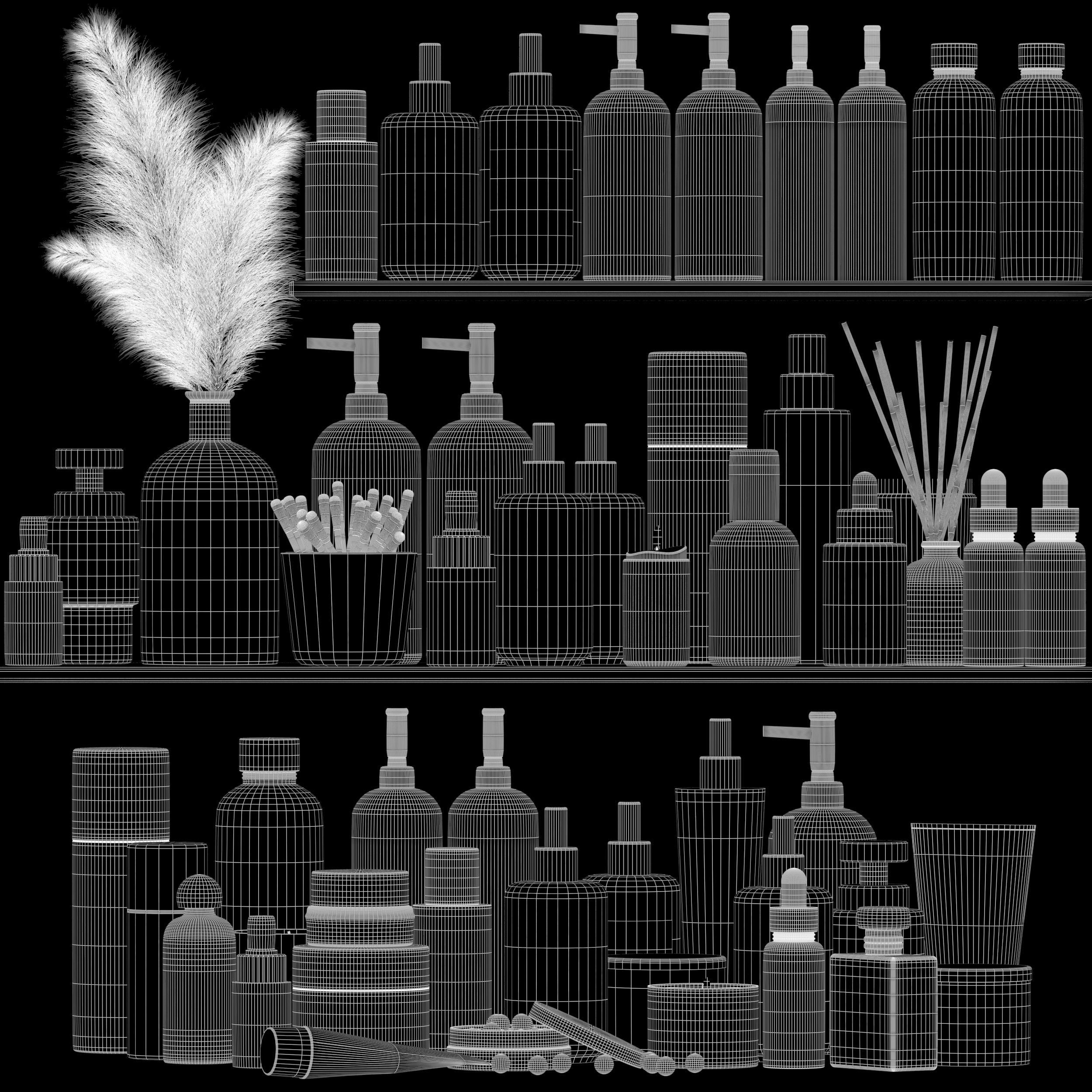 bathroom accessories 11 3D model_6