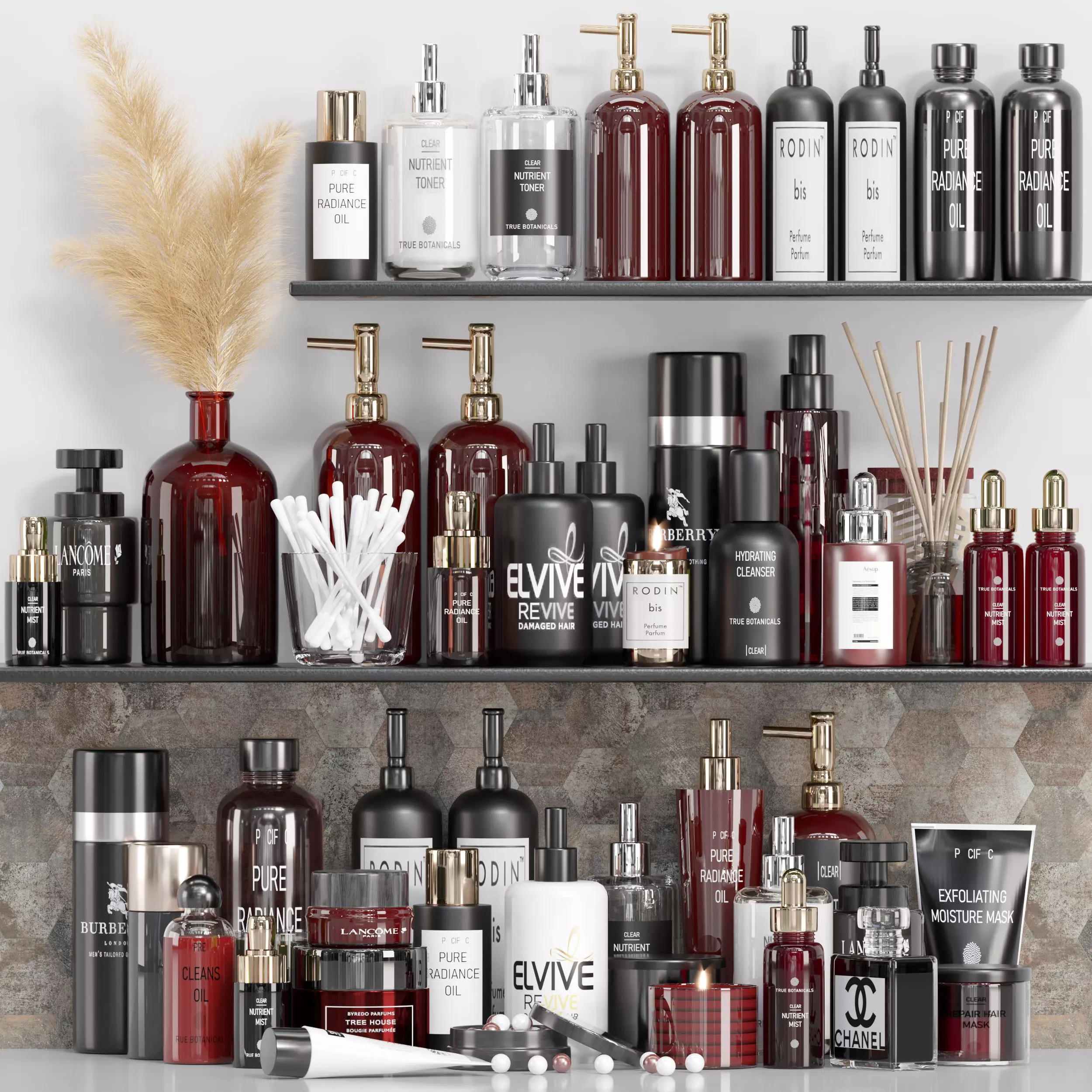 bathroom accessories 11 3D model_0