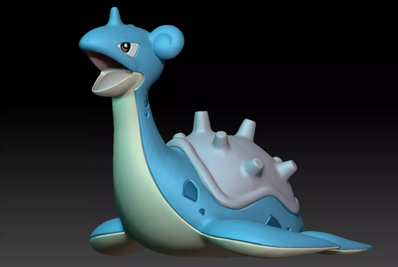 Pokemon Lapras 3D print model_0