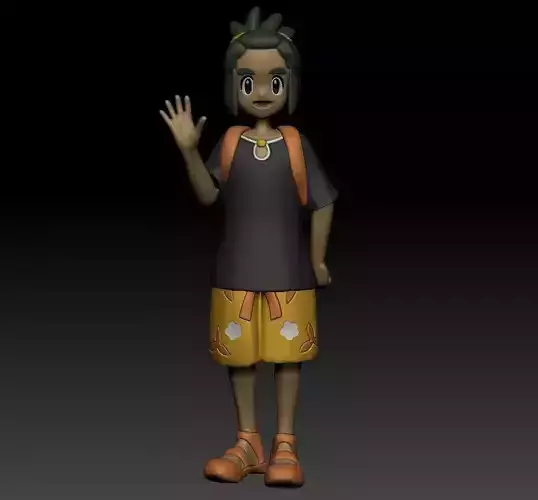 Pokemon Trainer Hau