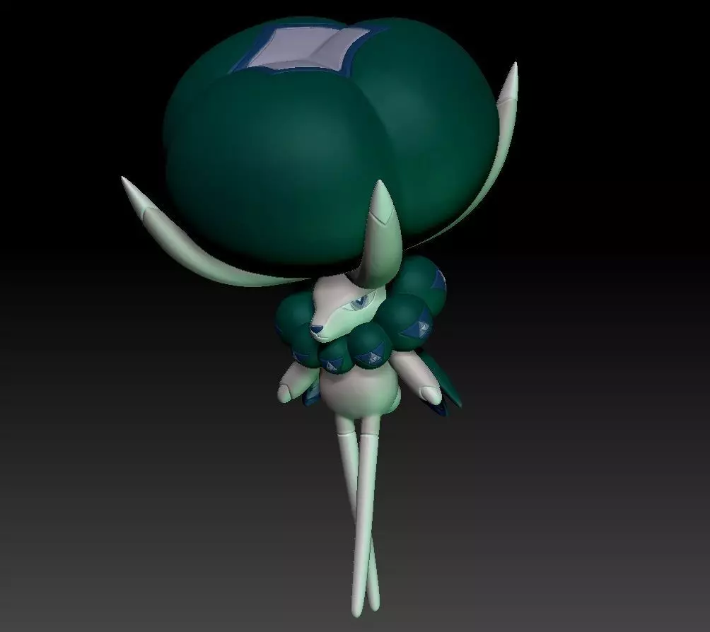 Pokemon Calyrex 3D print model_0