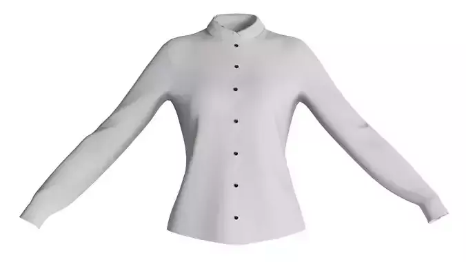 Uniform student white shirt v26
