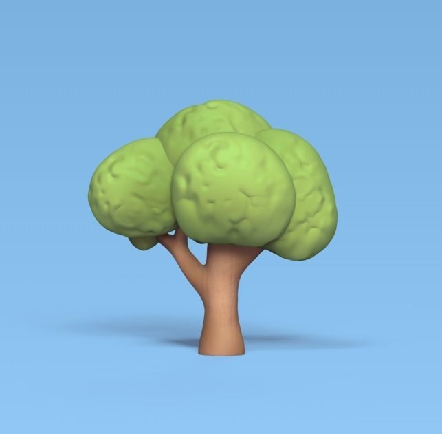 Tree Blocks Shape 3D print model_2