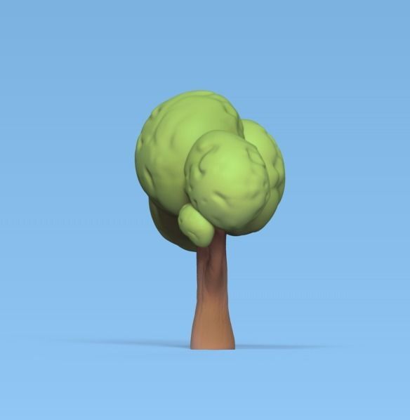 Tree Blocks Shape 3D print model_1