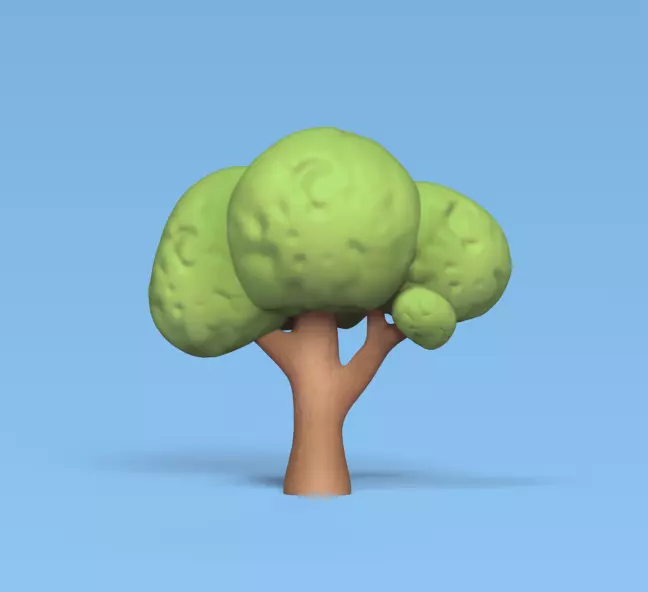 Tree Blocks Shape 3D print model_0