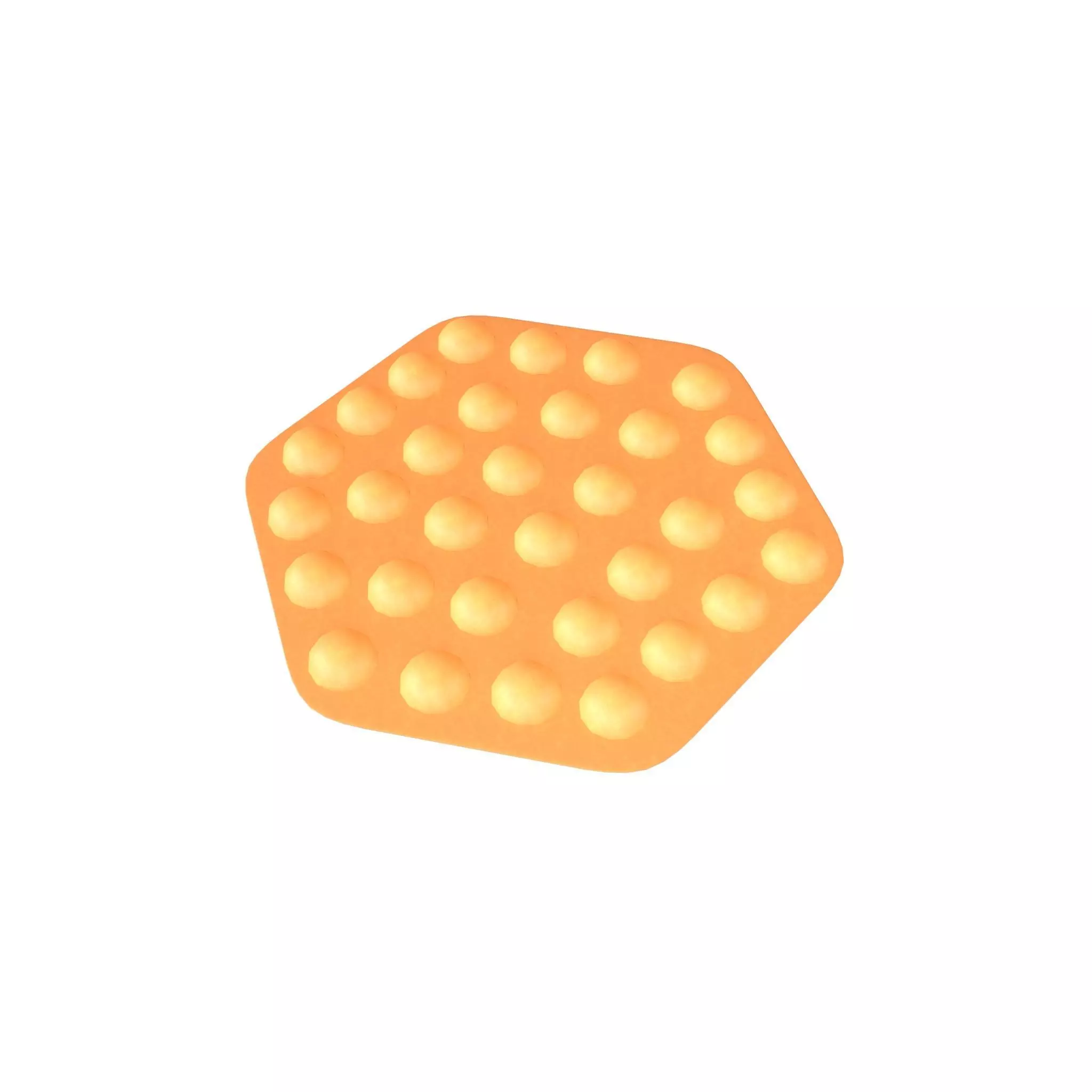 Mini Egg Puffs v2 001 Low-poly 3D model_0