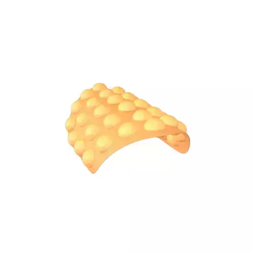 Mini Egg Puffs v3 001 Low-poly 3D model