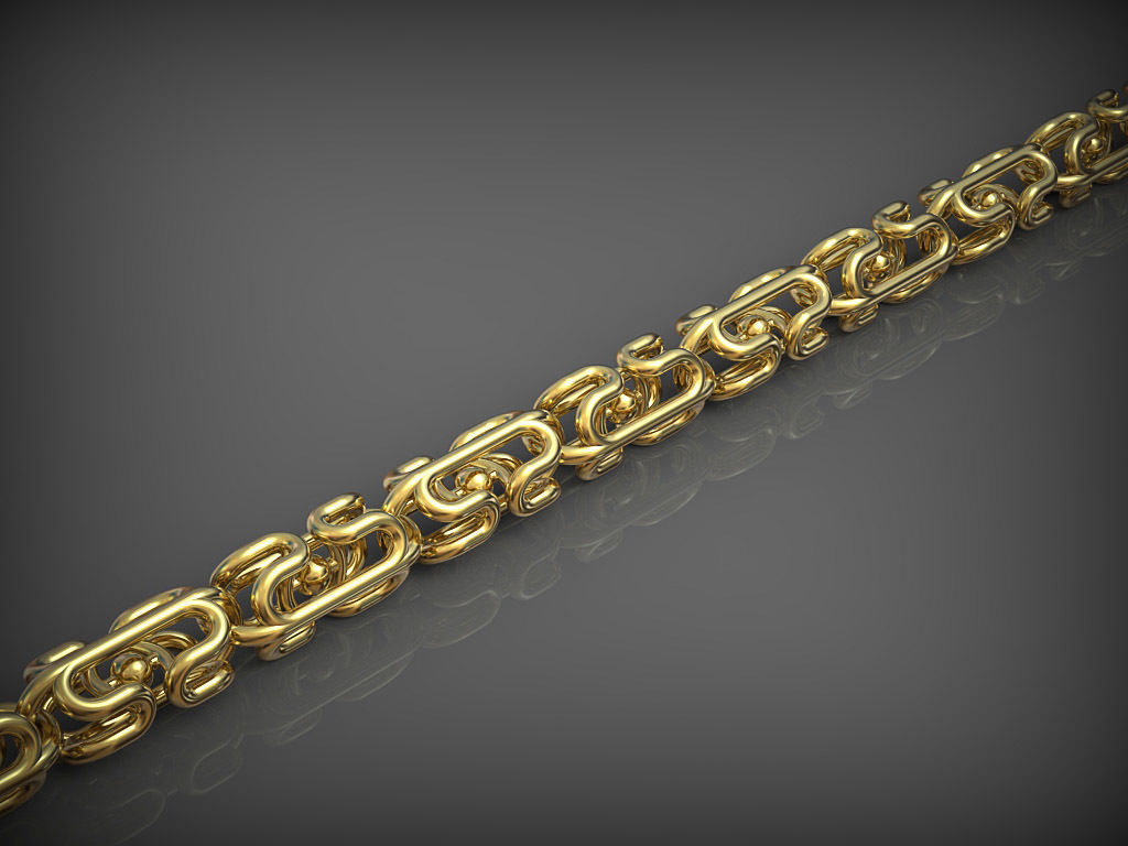 Chain Link 217 3D print model_2
