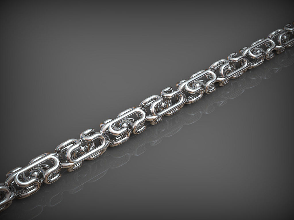Chain Link 217 3D print model_6