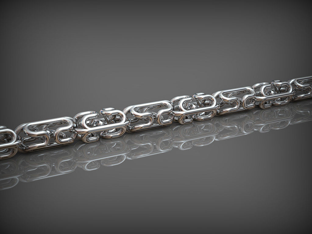 Chain Link 217 3D print model_7