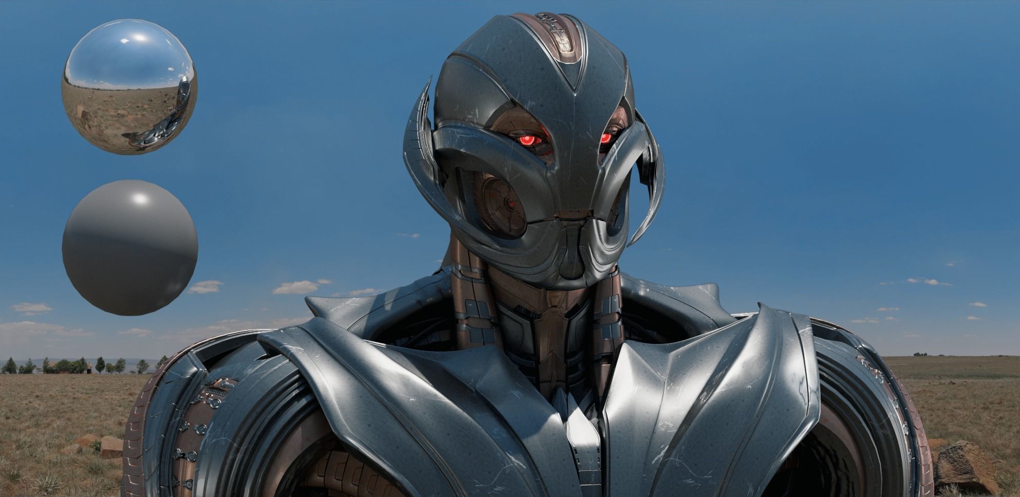 Ultimate Ultron 3d model 3D model_6