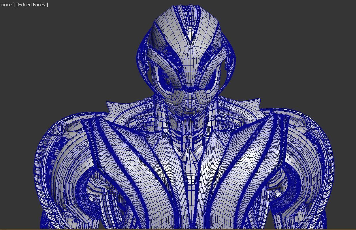 Ultimate Ultron 3d model 3D model_4