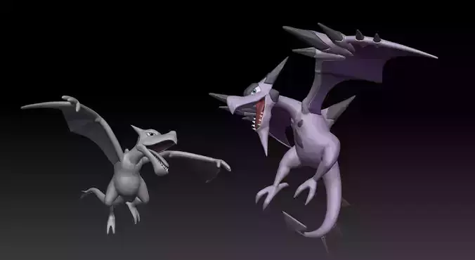 Pokemon Aerodactyl Mega Evolution