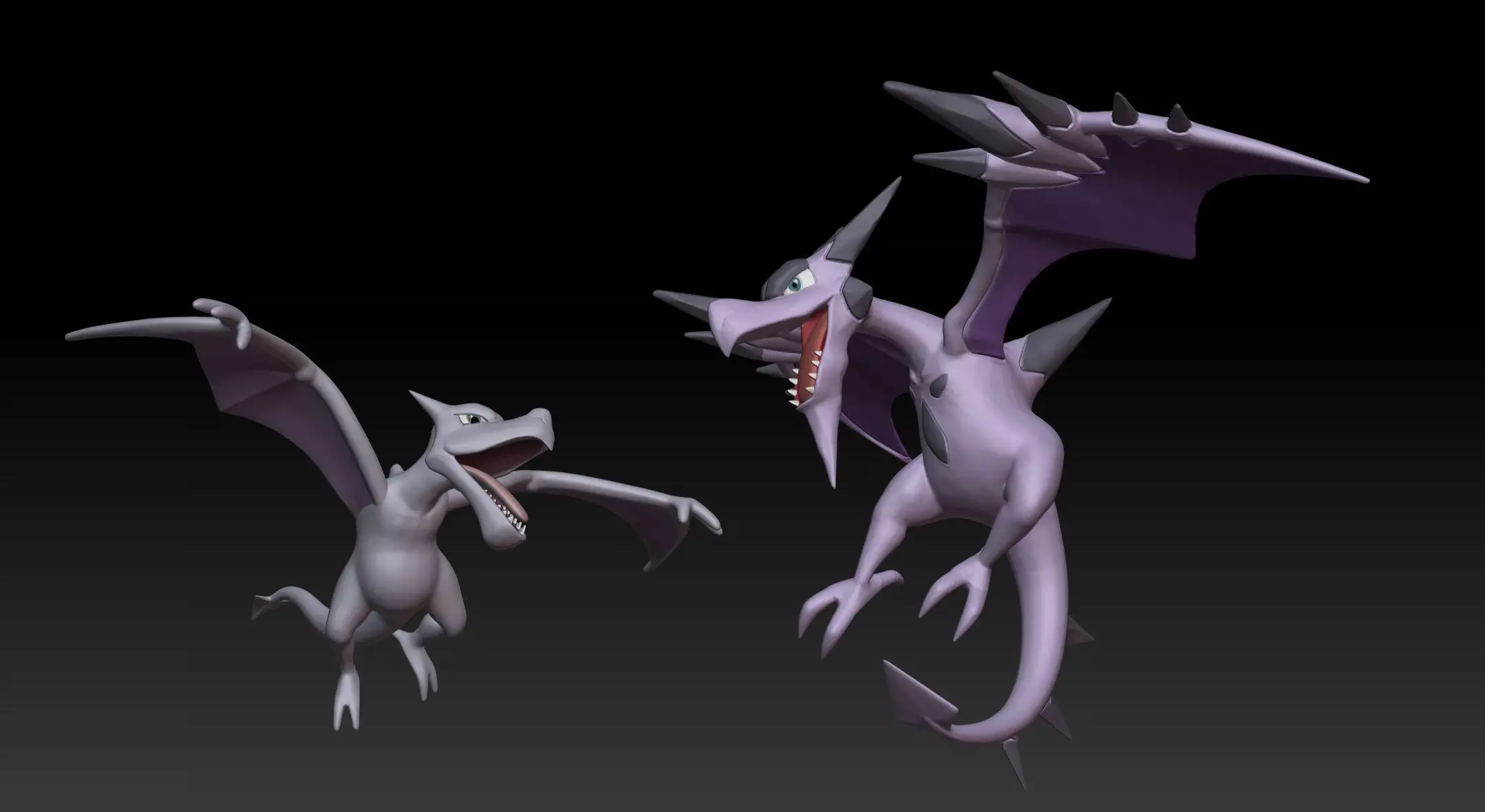Pokemon Aerodactyl Mega Evolution 3D print model_0