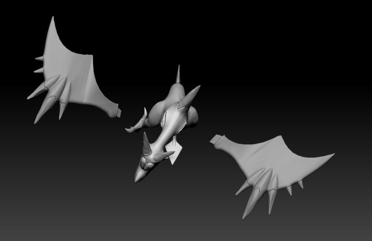 Pokemon Aerodactyl Mega Evolution 3D print model_3