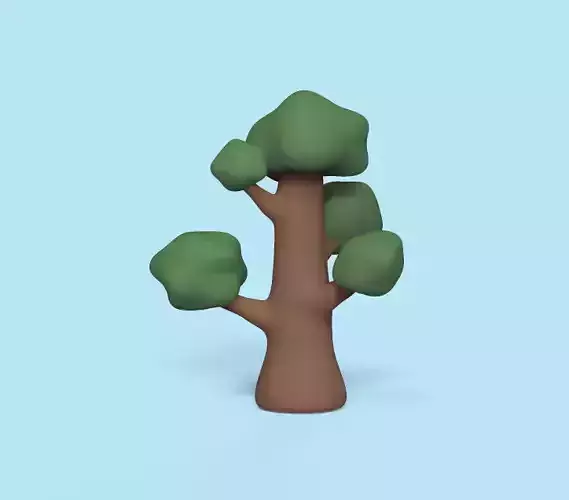 Tree Many Branches 3D print model