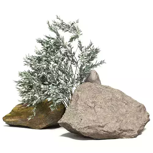 Stone and Bush Pack 4