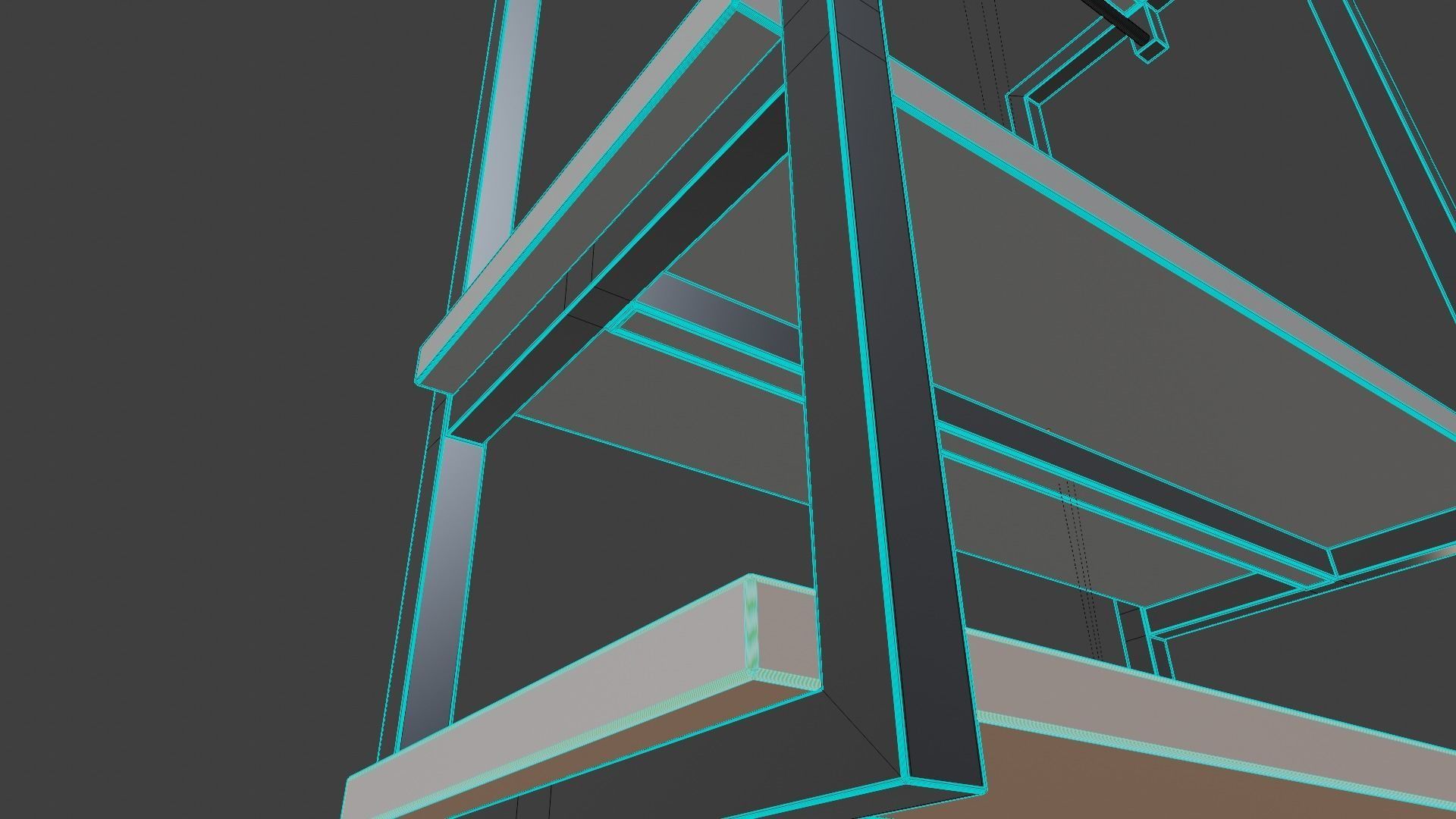 Klasika Shop Hangers Set of 8 3D model_18