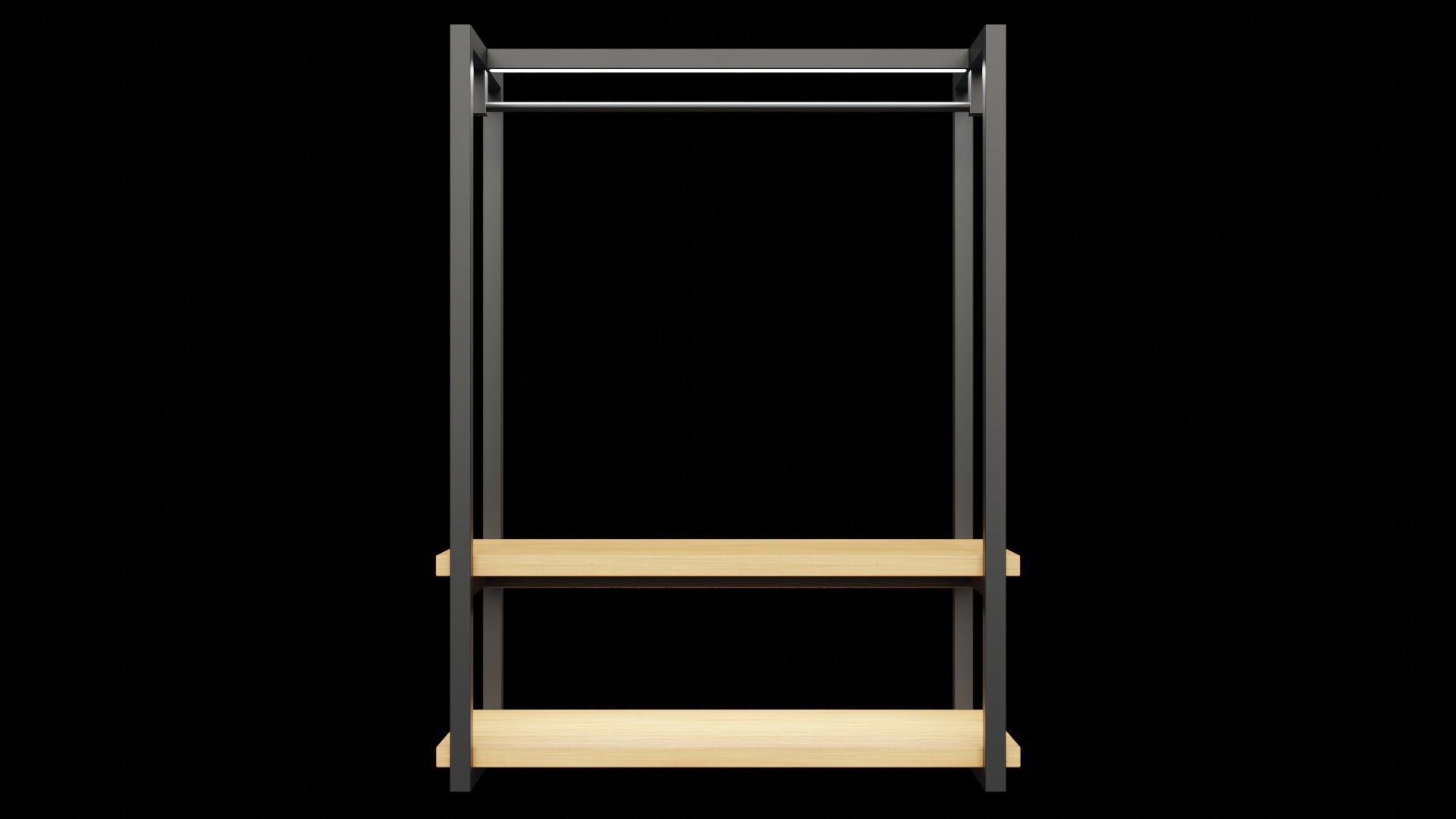 Klasika Shop Hangers Set of 8 3D model_5