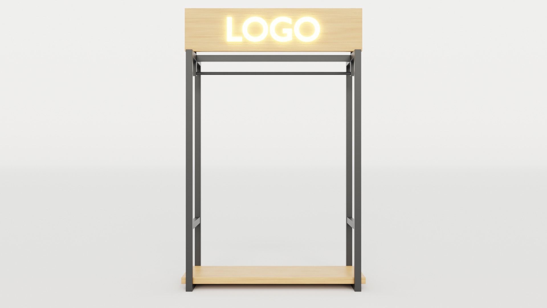 Klasika Shop Hangers Set of 8 3D model_14