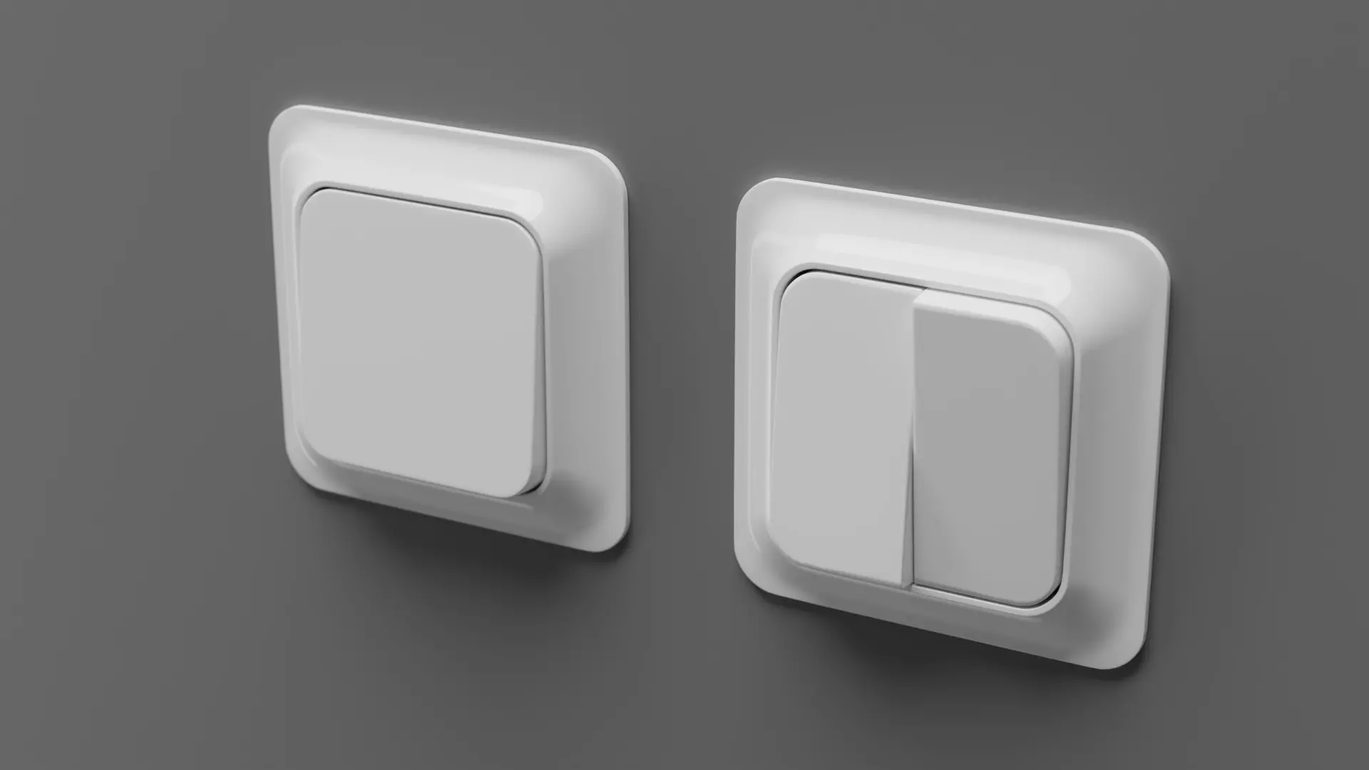 Trendy Light-switches 3D model_0